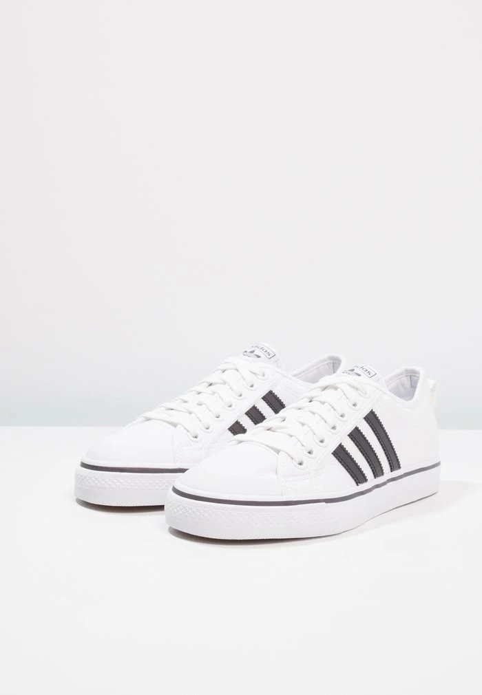 Adidas Originals NIZZA - Trainers - Ftwwht/cblack/ftwwht 3 Adidas Originals NIZZA - Trainers - Ftwwht/cblack/ftwwht - Image 3