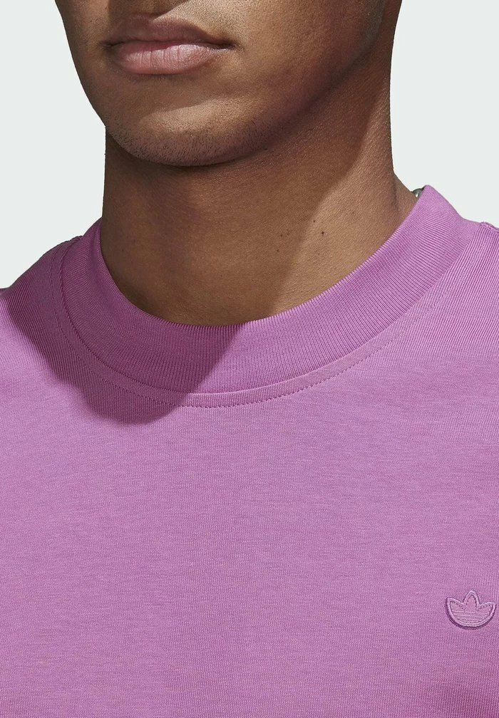 Adidas Originals C - Basic T-shirt - Purple 4 Adidas Originals C - Basic T-shirt - Purple - Image 4