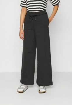 Adidas Originals WIDE LEG PANTS - Tracksuit Bottoms - Black
