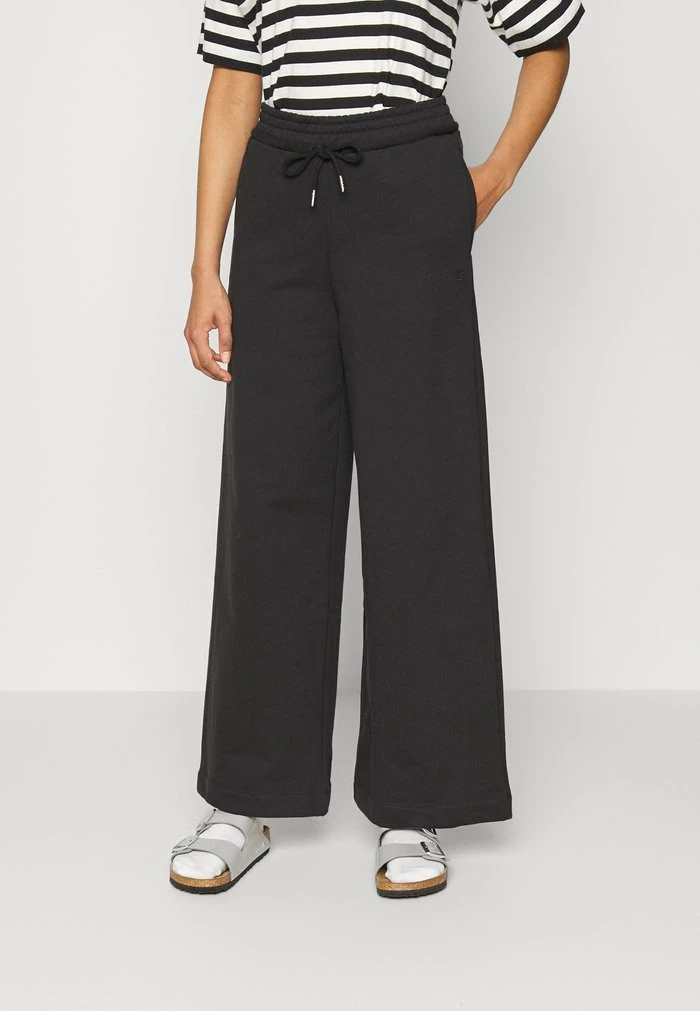 Adidas Originals WIDE LEG PANTS - Tracksuit Bottoms - Black 1 Adidas Originals WIDE LEG PANTS - Tracksuit Bottoms - Black