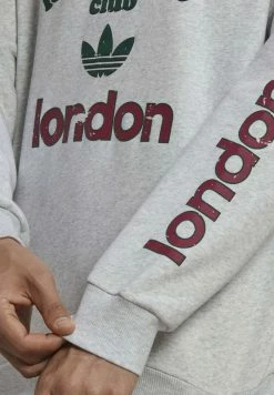 Adidas Originals Long Sleeved Top - Grey -Adidas Originals Shop 012775c9e77c4f2293eb1ec0ac4431e8