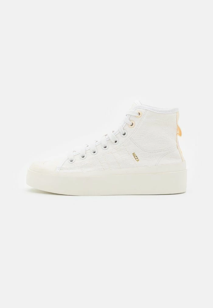 Adidas Originals NIZZA BONEGA MID - High-top Trainers - Crystal White/white/off White 2 Adidas Originals NIZZA BONEGA MID - High-top Trainers - Crystal White/white/off White - Image 2