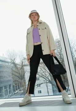 Adidas Originals OPEN HEM TIGHTS - Leggings - Trousers - Black