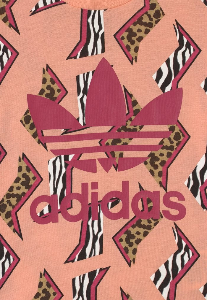 Adidas Originals UNISEX - Print T-shirt - Glow Pink/multicolor/wild Pink 3 Adidas Originals UNISEX - Print T-shirt - Glow Pink/multicolor/wild Pink - Image 3