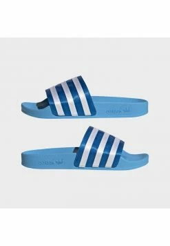 Adidas Originals ADILETTE - Mules - Blue -Adidas Originals Shop 01da04a53bf54d01ba66a5d3177ec59c