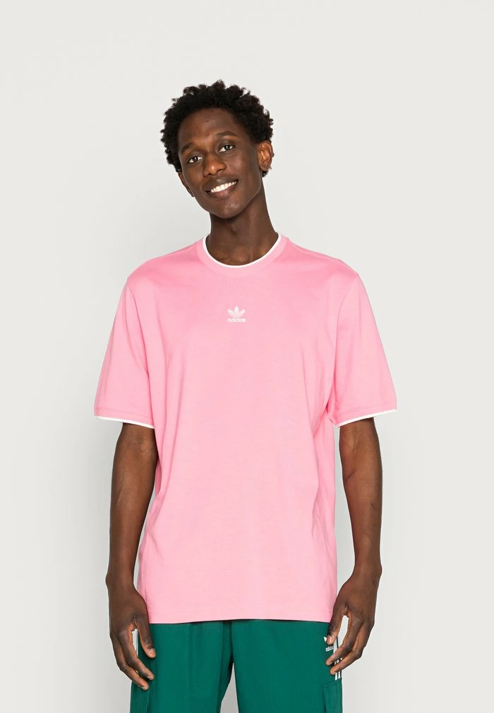 Adidas Originals ESS TEE - Basic T-shirt - Bliss Pink 1 Adidas Originals ESS TEE - Basic T-shirt - Bliss Pink