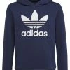 Adidas Originals TREFOIL HOODIE UNISEX - Hoodie - Night Indigo
