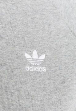 Adidas Originals ESSENTIAL CREW - Sweatshirt - Medium Grey Heather -Adidas Originals Shop 02d412b0cea84d3da26f9531ddba2260