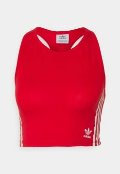 Adidas Originals BRALETTE HIGH NECK BRAMI - Bustier - Vivid Red -Adidas Originals Shop 02fcc87ce2b54d9c8b36689c9d6af7d9