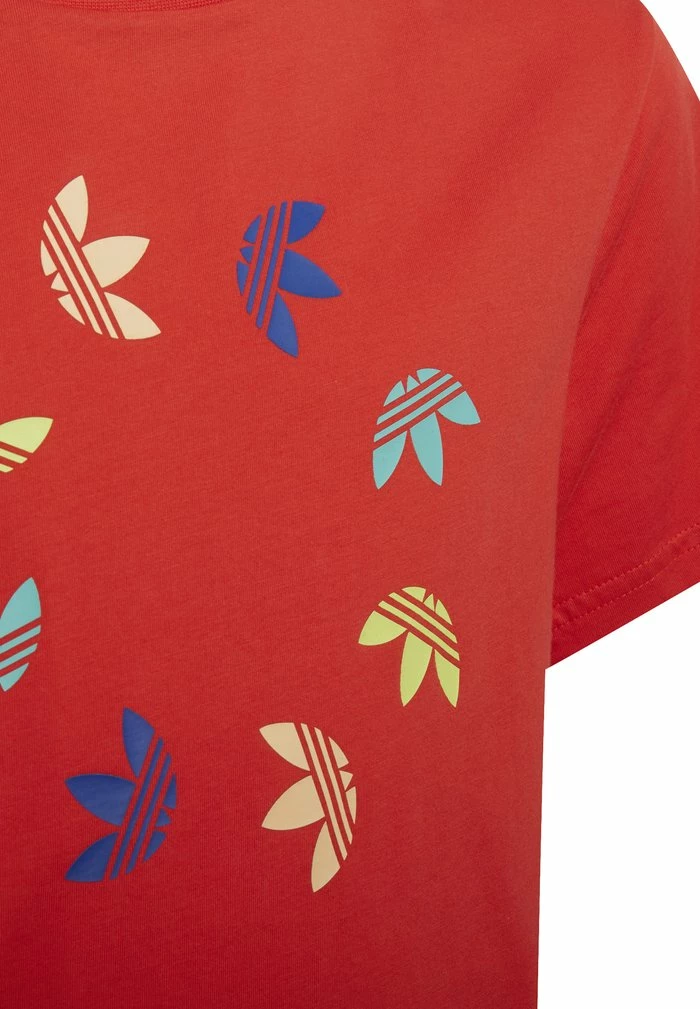 Adidas Originals TEE UNISEX - Print T-shirt - Vivid Red 4 Adidas Originals TEE UNISEX - Print T-shirt - Vivid Red - Image 4