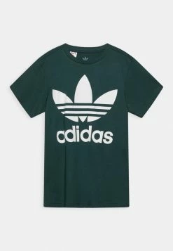 Adidas Originals TREFOIL TEE UNISEX - Print T-shirt - Green