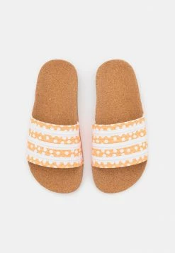 Adidas Originals ADILETTE - Mules - Beam Orange/footwear White -Adidas Originals Shop 05165ea368bd4fdcbc632c909f659dab