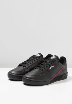 Adidas Originals CONTINENTAL 80 UNISEX - Trainers - Core Black/scarlet/collegiate Navy -Adidas Originals Shop 053f1d4af8eb411a8434d92e9734552a