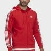 Adidas Originals Zip-up Sweatshirt - Red