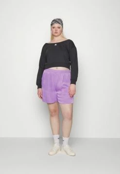 Adidas Originals SLOUCHY CREW - Sweatshirt - Carbon -Adidas Originals Shop 0642f76d25ed4540ae4a610a7baa4d5f