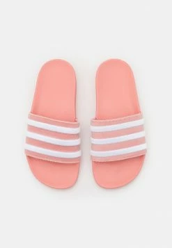 Adidas Originals ADILETTE - Mules - Mauve/footwear White -Adidas Originals Shop 0699ed23f7094aac9e8a0b48d14b16a3