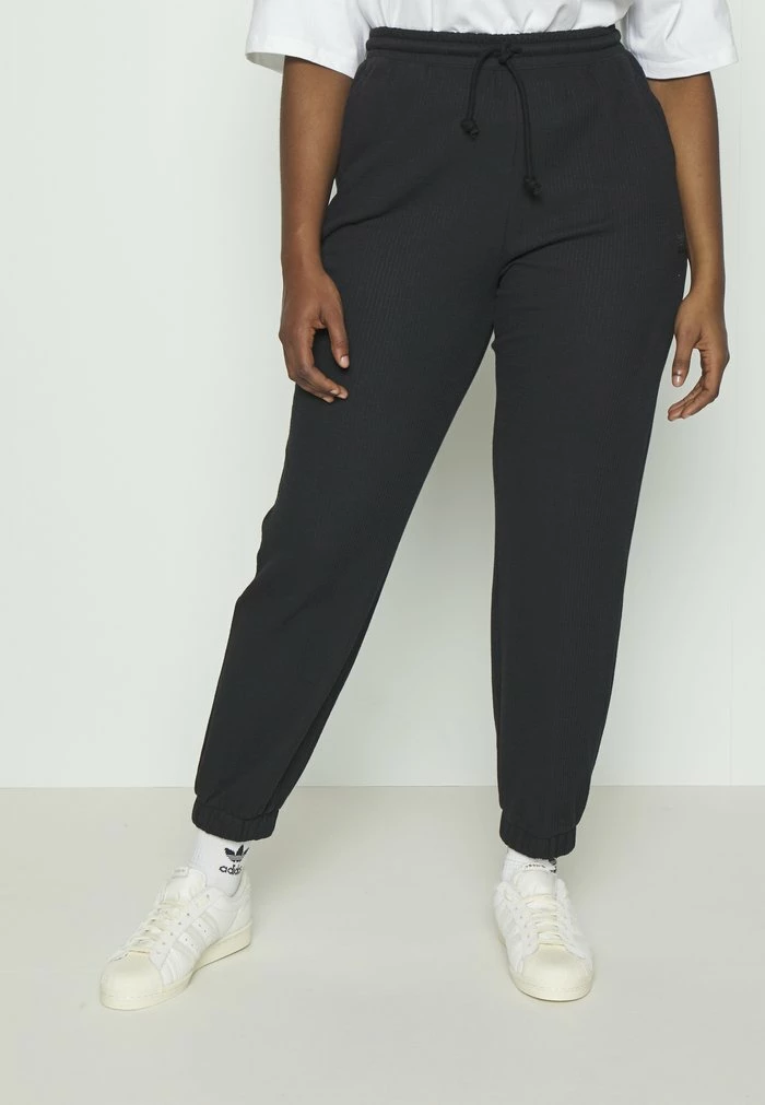 Adidas Originals CUFFED RIB PANT - Tracksuit Bottoms - Black 4 Adidas Originals CUFFED RIB PANT - Tracksuit Bottoms - Black - Image 4