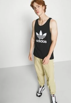 Adidas Originals TREFOIL - Top - Black/white -Adidas Originals Shop 0704b480f472468692eedb816ecdb13c