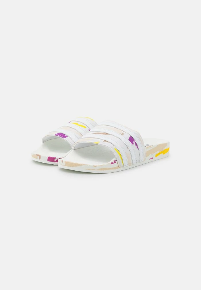 Adidas Originals ADILETTE - Slippers - White 3 Adidas Originals ADILETTE - Slippers - White - Image 3
