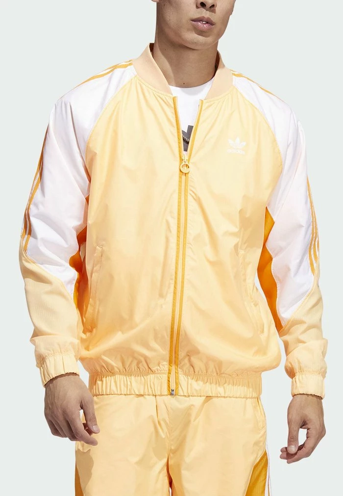 Adidas Originals SUMMER - Zip-up Sweatshirt - Orange 7 Adidas Originals SUMMER - Zip-up Sweatshirt - Orange - Image 7
