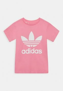 Adidas Originals TREFOIL TEE UNISEX - Print T-shirt - Bliss Pink