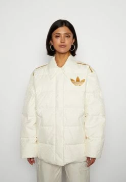 Adidas Originals MONOGRAM PUFFER 70S PACK - Down Jacket - Cream White