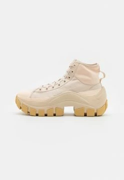 Adidas Originals NIZZA HI XY22 UNISEX - High-top Trainers - Halo Ivory/bliss Orange/halo Amber