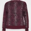 Adidas Originals CREW - Sweatshirt - Maroon/multicolor