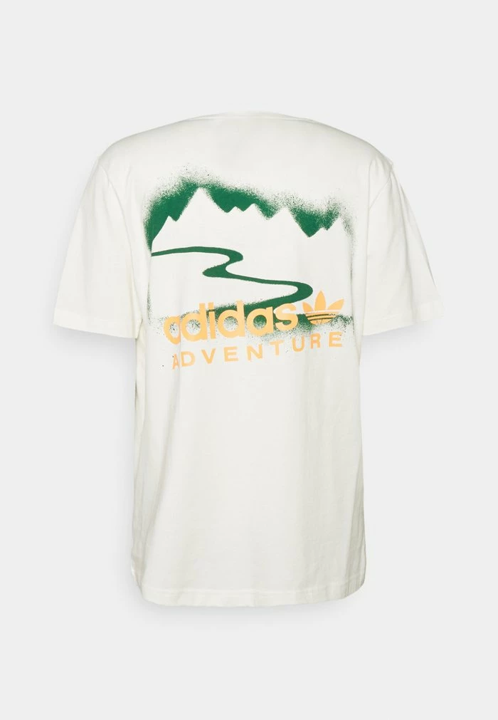 Adidas Originals TEE UNISEX - Print T-shirt - Off White 2 Adidas Originals TEE UNISEX - Print T-shirt - Off White - Image 2