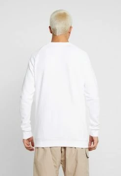 Adidas Originals ESSENTIAL CREW - Sweatshirt - White/black -Adidas Originals Shop 0af6018db4fc49bda60ba2319b2349fb