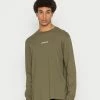 Adidas Originals LONG SLEEVE - Long Sleeved Top - Khaki