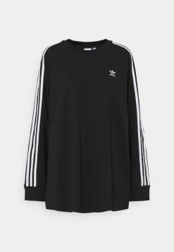 Adidas Originals LONGSLEEVE - Long Sleeved Top - Black -Adidas Originals Shop 0b570144d95d4f3387b39d06d1b411c9