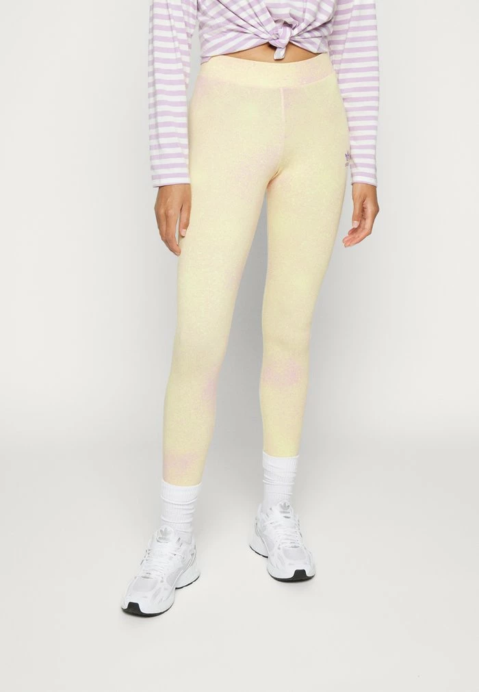Adidas Originals Leggings - Trousers - Bliss Lilac/almost Yellow 3 Adidas Originals Leggings - Trousers - Bliss Lilac/almost Yellow - Image 3