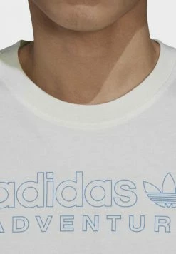 Adidas Originals ADVENTURE MOUNTAIN - Print T-shirt - White -Adidas Originals Shop 0c24fd62b67f438d9bbb33095aa70353
