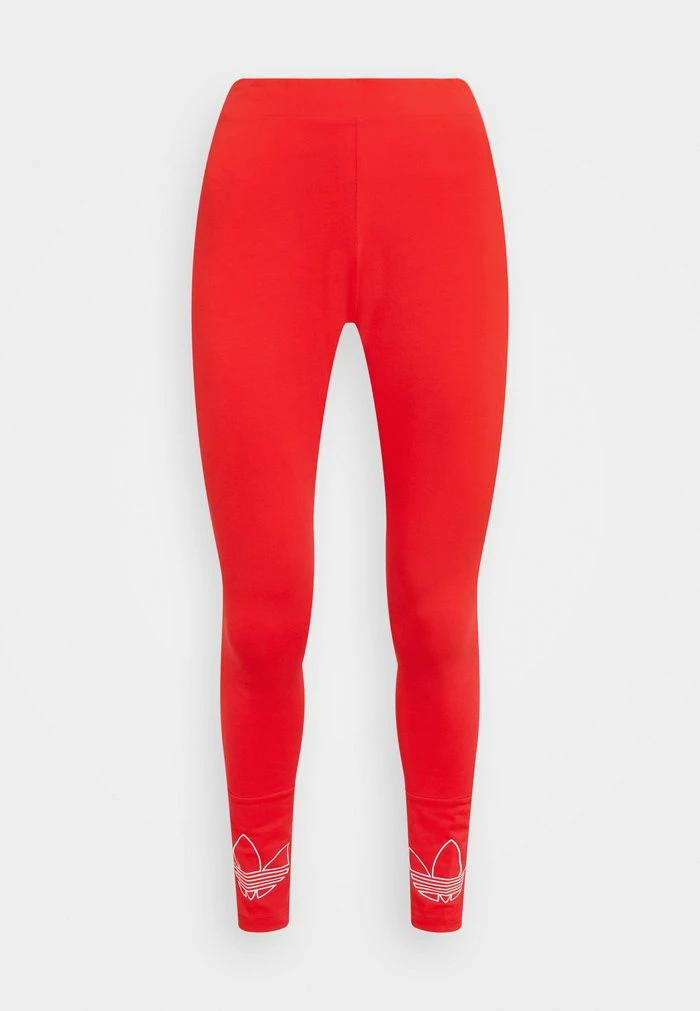 Adidas Originals Leggings - Trousers - Vivid Red 5 Adidas Originals Leggings - Trousers - Vivid Red - Image 5