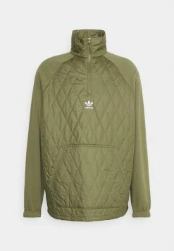 Adidas Originals QUILTED - Light Jacket - Focus Olive -Adidas Originals Shop 0cccb0088a8849fc92060fbbe421895b
