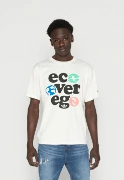Adidas Originals ECO OVER EGO TE UNISEX - Print T-shirt - Non Dyed/multicolor