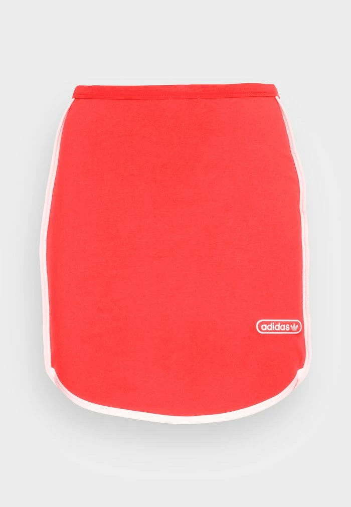 Adidas Originals Mini Skirt - Vivid Red 4 Adidas Originals Mini Skirt - Vivid Red - Image 4