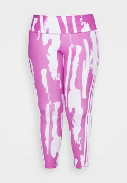 Adidas Originals THEBE MAGUGU LEGGING - Tracksuit Bottoms - Semi Pulse Lilac/white -Adidas Originals Shop 0dac231160824e67b78eeb98f9844e7b