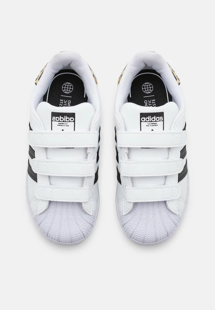 Adidas Originals SUPERSTAR UNISEX - Trainers - Footwear White/core Black/blue 4 Adidas Originals SUPERSTAR UNISEX - Trainers - Footwear White/core Black/blue - Image 4