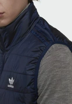 Adidas Originals PADDED - Waistcoat - Night Indigo -Adidas Originals Shop 0dd50e08dc2647daaff1bd0d7ffc12c8