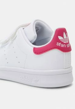 Adidas Originals STAN SMITH UNISEX - Trainers - White/bold Pink -Adidas Originals Shop 0e37c6d4c402479897db56277d1f6ed9