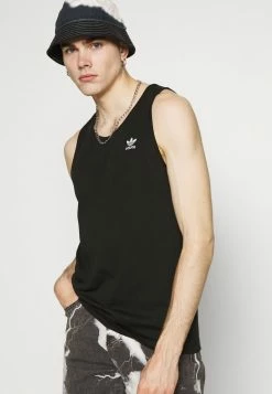 Adidas Originals ESSENTIALS TANK UNISEX - Top - Black -Adidas Originals Shop 0ec1b7a731f645fca6d8c561ae2867ab