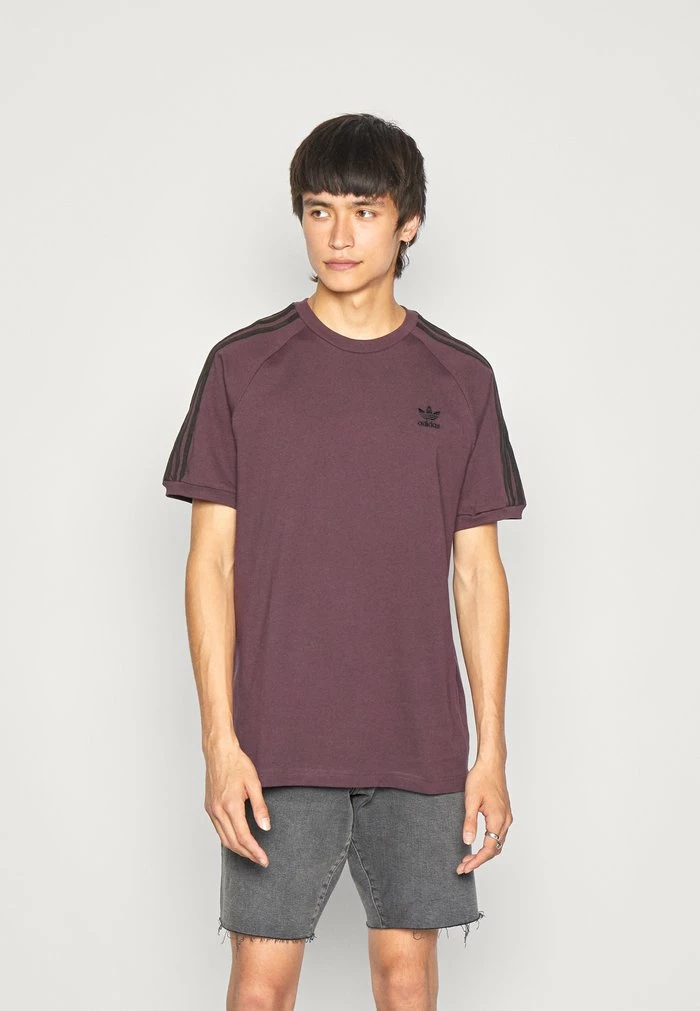 Adidas Originals PLUSH TEE - Print T-shirt - Shadow Maroon 1 Adidas Originals PLUSH TEE - Print T-shirt - Shadow Maroon