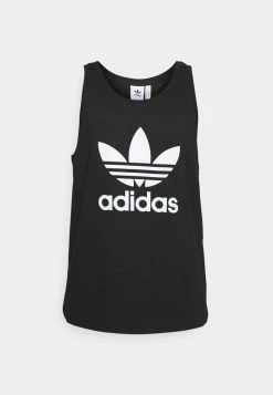 Adidas Originals TREFOIL - Top - Black/white -Adidas Originals Shop 0f51577b45df4c5290460d66668f3301