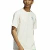 Adidas Originals HAPPY EARTH - Print T-shirt - Offwhite