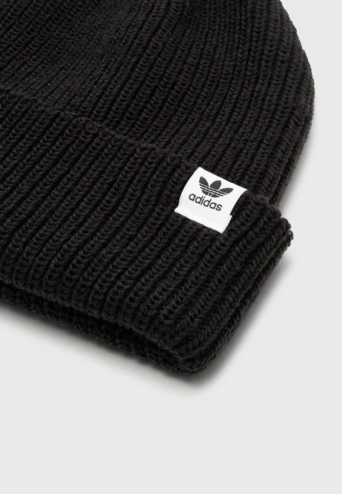 Adidas Originals SHORTY BEANIE UNISEX - Beanie - Black 3 Adidas Originals SHORTY BEANIE UNISEX - Beanie - Black - Image 3