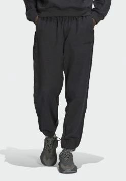 Adidas Originals LOOPBACK UNISEX - Tracksuit Bottoms - Carbon