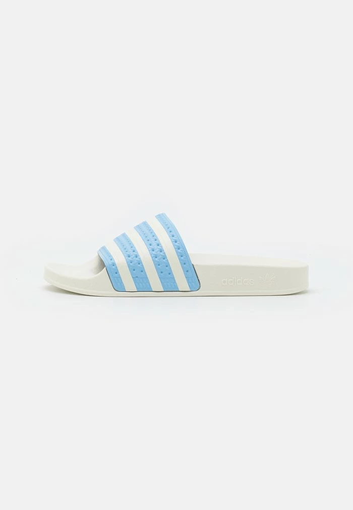 Adidas Originals ADILETTE - Mules - Clear Sky/cloud White/off White 2 Adidas Originals ADILETTE - Mules - Clear Sky/cloud White/off White - Image 2