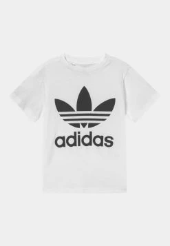 Adidas Originals TREFOIL TEE UNISEX - Print T-shirt - White/black
